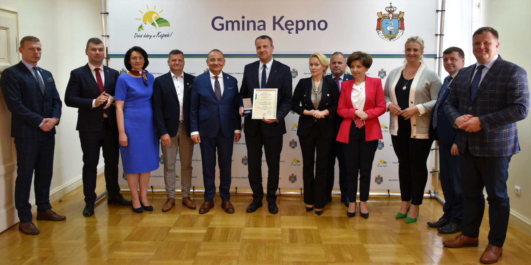 Wizyta Wojewody Wielkopolskiego w Kępnie