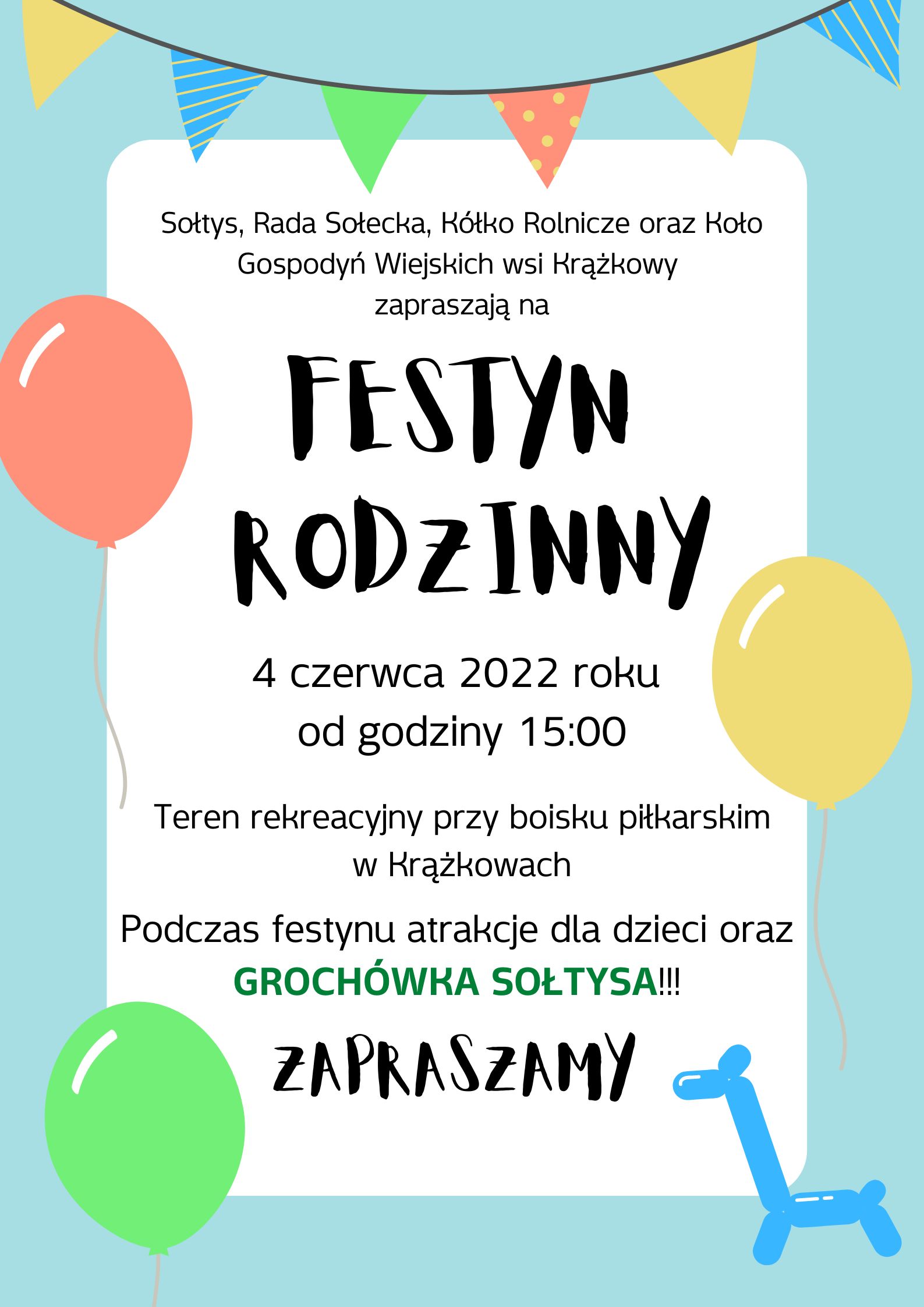 Festyn rodzinny Wsi Krążkowy