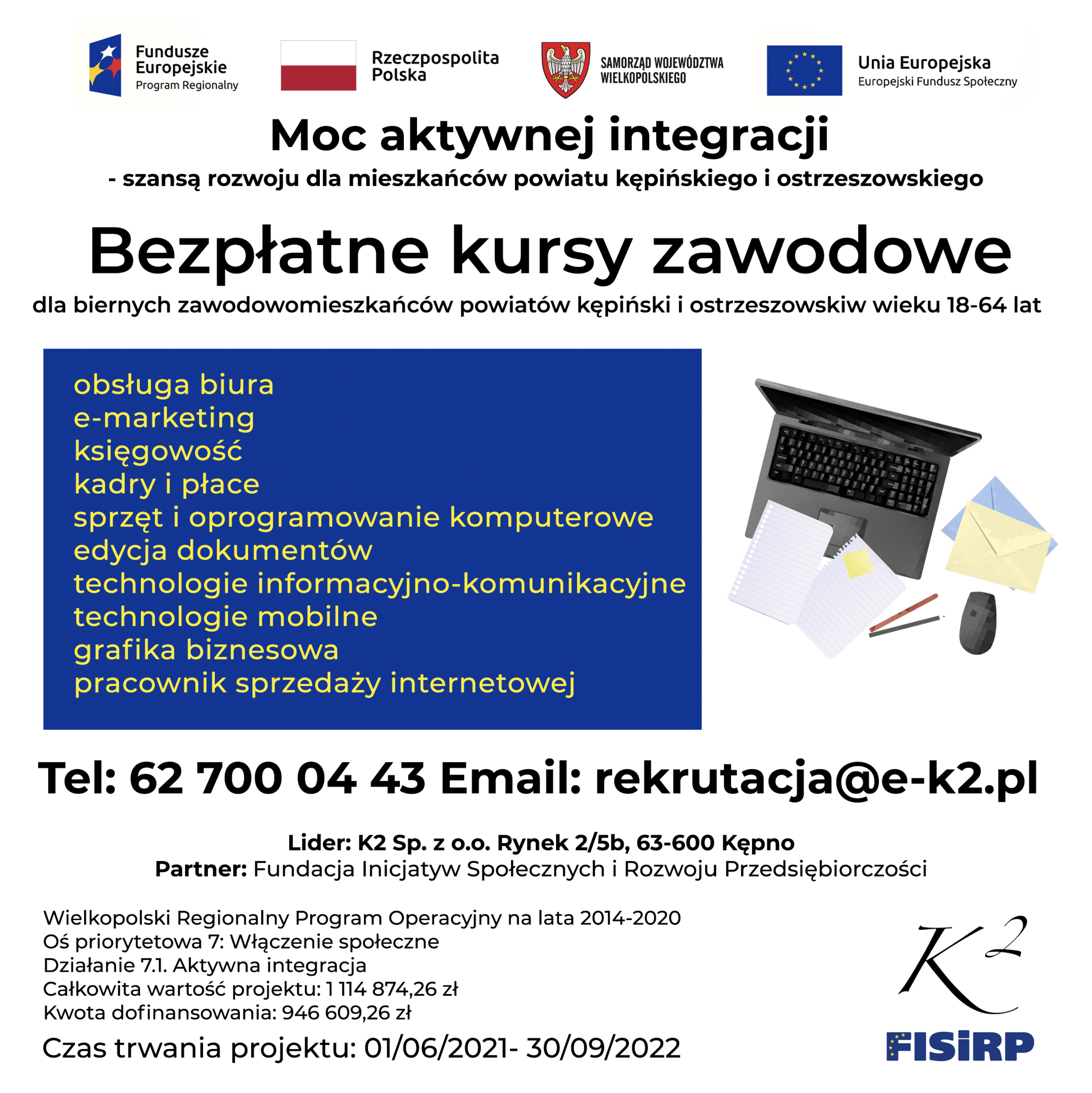 Bezpłatne kursy zawodowe