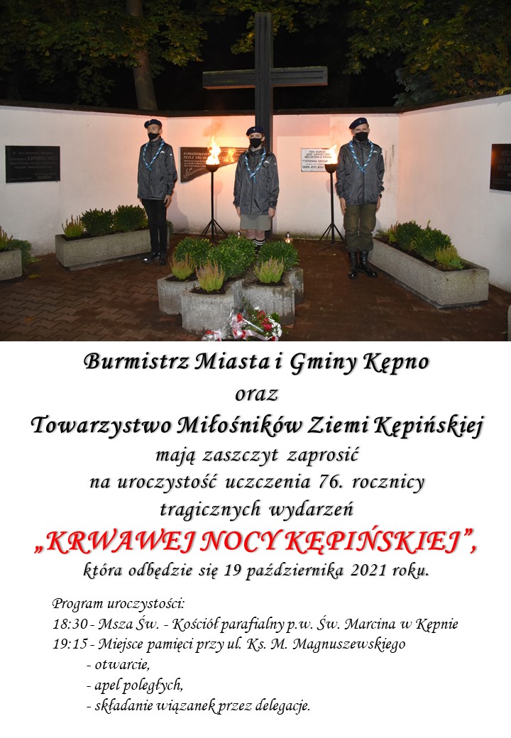 Zaproszenie na Krwawą Noc Kępińską