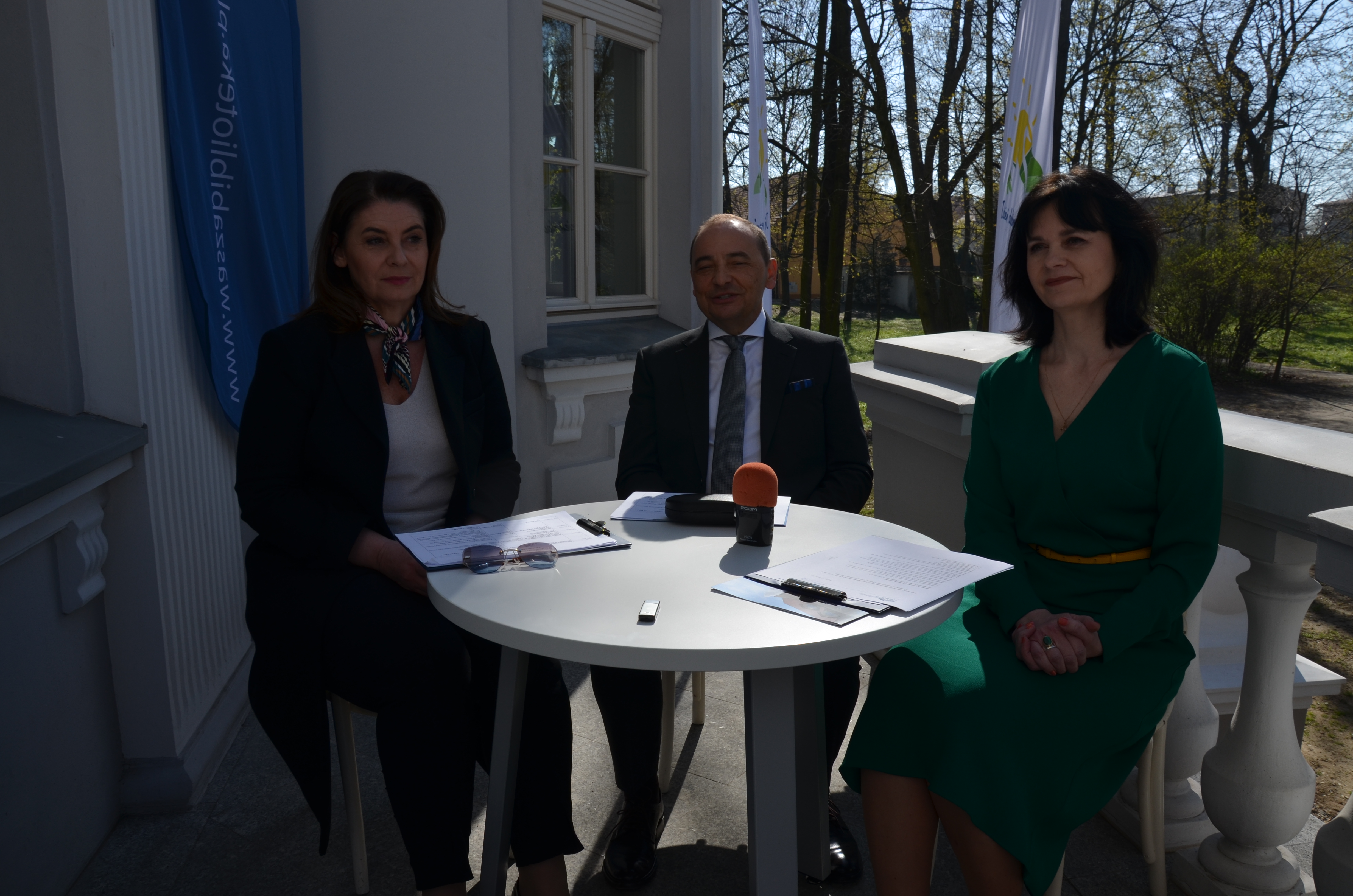 konferencja burmistrza dotycząca kalendarza imprez 