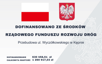 Zdjęcie do Przebudowa ul. Wycz&oacute;łkowskiego w Kępnie