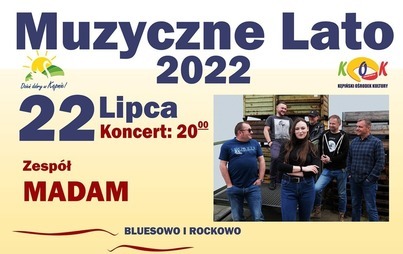 Zdjęcie do &quot;Poczujmy bluesa&quot; 22 lipca na Kępińskim Rynku o 20:00